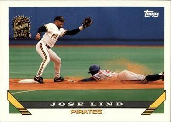 1993 Topps - Inaugural Marlins #108 Jose Lind Front