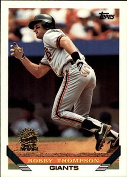 1993 Topps - Inaugural Marlins #115 Robby Thompson Front