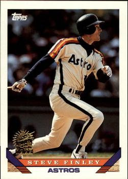 1993 Topps - Inaugural Marlins #148 Steve Finley Front