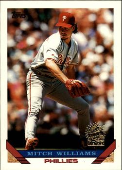1993 Topps - Inaugural Marlins #235 Mitch Williams Front