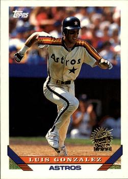 1993 Topps - Inaugural Marlins #362 Luis Gonzalez Front