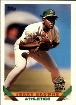 1993 Topps - Inaugural Marlins #383 Jerry Browne Front