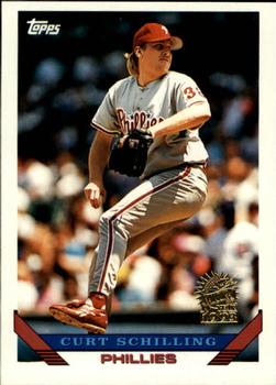 1993 Topps - Inaugural Marlins #421 Curt Schilling Front
