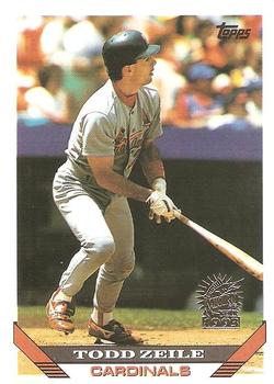 1993 Topps - Inaugural Marlins #428 Todd Zeile Front