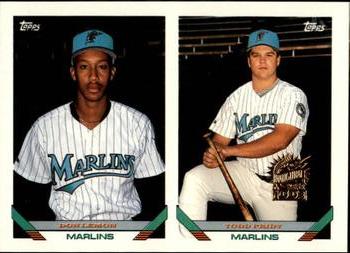 1993 Topps - Inaugural Marlins #441 Don Lemon / Todd Pridy Front