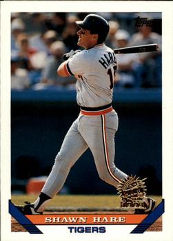 1993 Topps - Inaugural Marlins #491 Shawn Hare Front