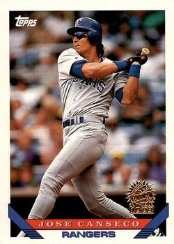 1993 Topps - Inaugural Marlins #500 Jose Canseco Front