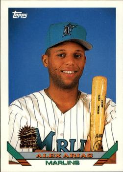 1993 Topps - Inaugural Marlins #516 Alex Arias Front