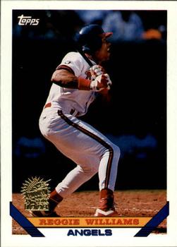 1993 Topps - Inaugural Marlins #543 Reggie Williams Front