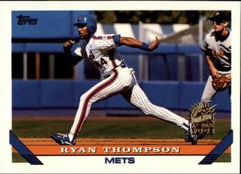 1993 Topps - Inaugural Marlins #547 Ryan Thompson Front