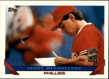 1993 Topps - Inaugural Marlins #555 Terry Mulholland Front