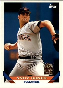1993 Topps - Inaugural Marlins #568 Andy Benes Front