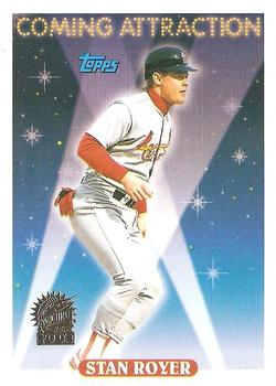 1993 Topps - Inaugural Marlins #820 Stan Royer Front