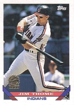 1993 Topps - Inaugural Marlins #603 Jim Thome Front