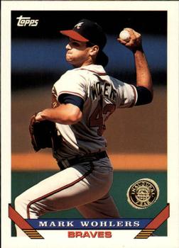 1993 Topps - Inaugural Rockies #8 Mark Wohlers Front