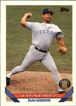 1993 Topps - Inaugural Rockies #19 Edwin Nunez Front