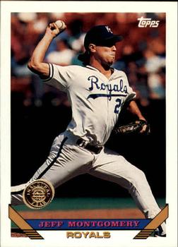 1993 Topps - Inaugural Rockies #130 Jeff Montgomery Front