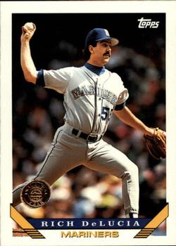 1993 Topps - Inaugural Rockies #152 Rich DeLucia Front