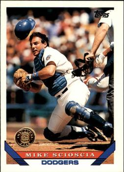 1993 Topps - Inaugural Rockies #202 Mike Scioscia Front
