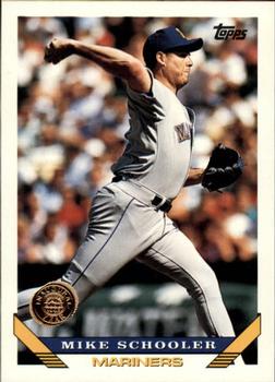 1993 Topps - Inaugural Rockies #258 Mike Schooler Front