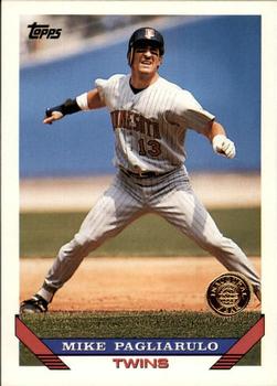 1993 Topps - Inaugural Rockies #336 Mike Pagliarulo Front