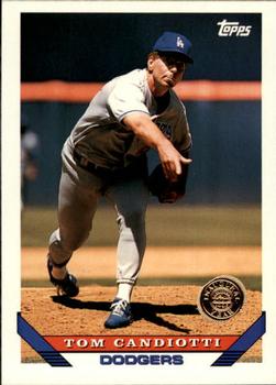 1993 Topps - Inaugural Rockies #365 Tom Candiotti Front