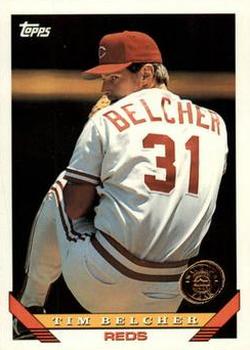 1993 Topps - Inaugural Rockies #382 Tim Belcher Front
