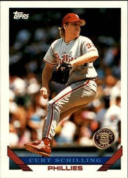 1993 Topps - Inaugural Rockies #421 Curt Schilling Front