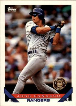 1993 Topps - Inaugural Rockies #500 Jose Canseco Front