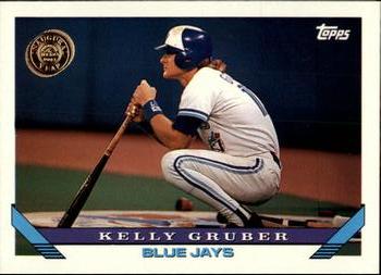 1993 Topps - Inaugural Rockies #628 Kelly Gruber Front