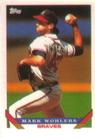 1993 Topps Micro #8 Mark Wohlers Front