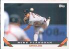 1993 Topps Micro #381 Mike Flanagan Front
