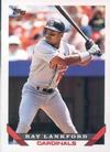 1993 Topps Micro #386 Ray Lankford Front