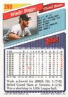 1993 Topps Micro #390 Wade Boggs Back