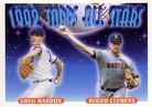 1993 Topps Micro #409 Greg Maddux / Roger Clemens Front
