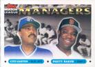 1993 Topps Micro #514 Cito Gaston / Dusty Baker Front