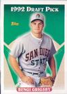 1993 Topps Micro #518 Benji Grigsby Front