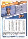 1993 Topps Micro #640 Dwight Gooden Back