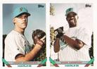 1993 Topps Micro #683 Jerry Stafford / Eddie Christian Front