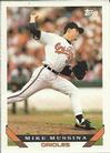 1993 Topps Micro #710 Mike Mussina Front