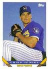 1993 Topps Micro #744 Chris George Front