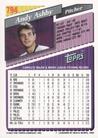 1993 Topps Micro #794 Andy Ashby Back