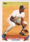 1993 Topps Micro #549 Hensley Meulens Front