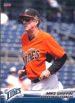 2013 Choice Norfolk Tides #2 Mike Griffin Front