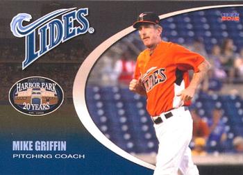 2012 Choice Norfolk Tides #4 Mike Griffin Front