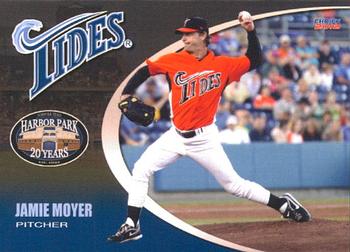 2012 Choice Norfolk Tides #27 Jamie Moyer Front