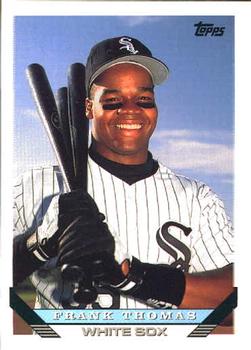 1992 Topps - 1993 Topps Pre-Production Samples #150 Frank Thomas Front