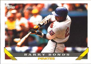 1992 Topps - 1993 Topps Pre-Production Samples #2 Barry Bonds Front