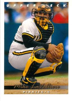 1993 Upper Deck - Gold Hologram #120 Mike LaValliere Front