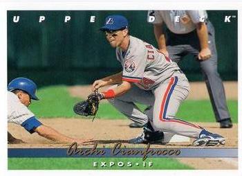 1993 Upper Deck - Gold Hologram #736 Archi Cianfrocco Front